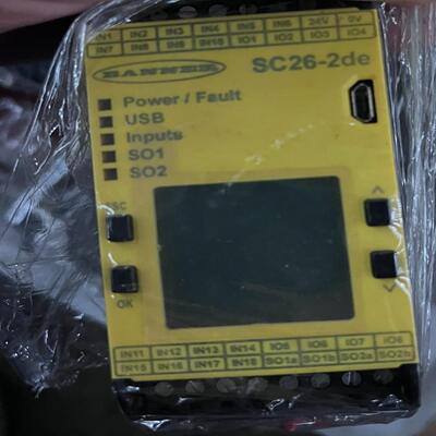 询价~邦纳BENNER  SC26-2DE 安全控制器