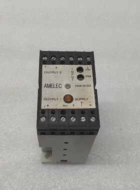 AMELEC ADM231 DUAL OUTPUT PROCESS SIGNAL TRANSMITTER 0190856