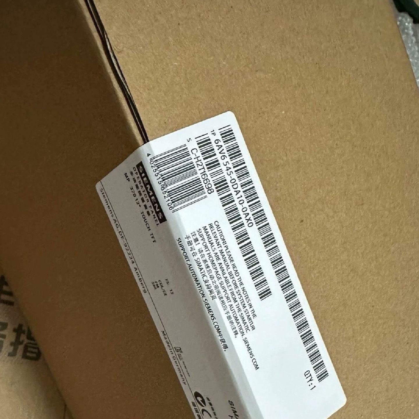 西门子触摸屏6AV6545-0DA10-0AX0，全新原装正--议价商品