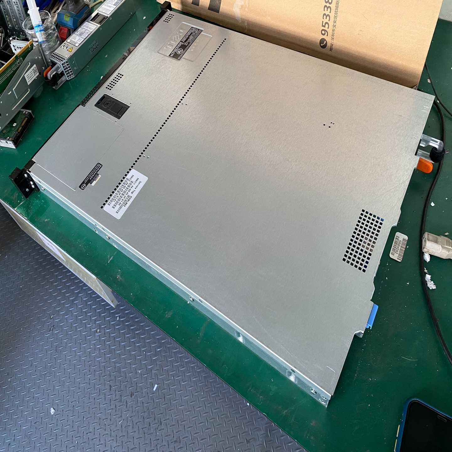 戴尔R4203.5寸4盘9成新1U机架式邮件服务器--议价商品