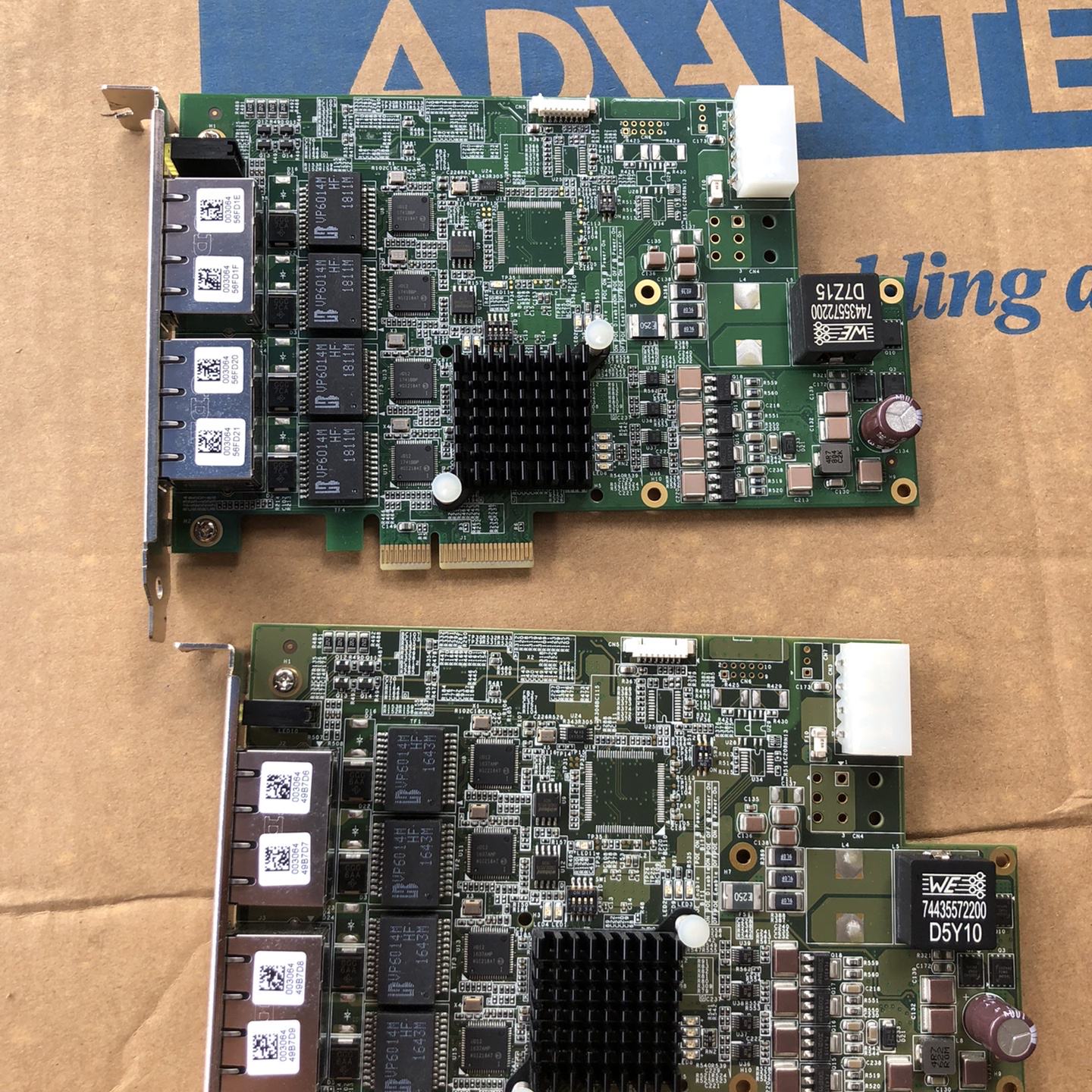 【询价】凌华PCIe-GIE74C 4通道PoE网卡图像采集卡P适用