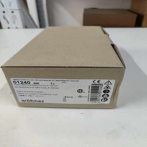 【星慕电子】维纳尔 Wohner 条形熔断器式隔离开关01240 议价