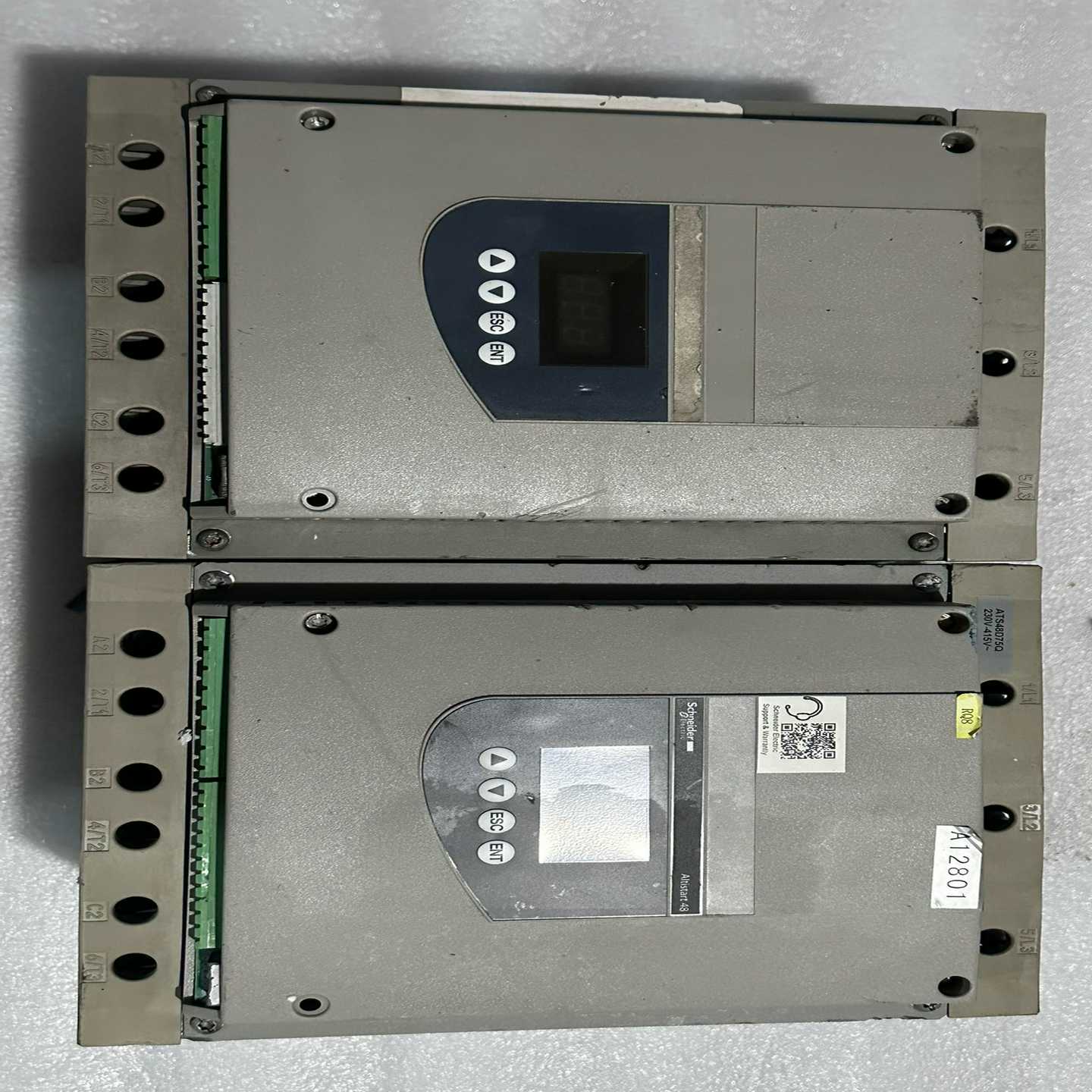 施耐德原装正品软启动器ATS48D75Q功能正常品相如图--议价商品
