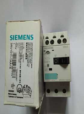 电机保护开关，断路器3RV1011-1AA15   1~询价