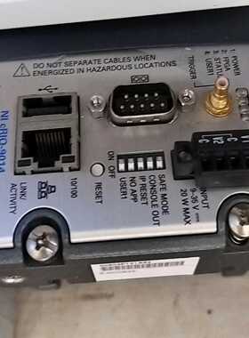 NIcRIO-9014实时控制器，功能完好，成色如图。配备