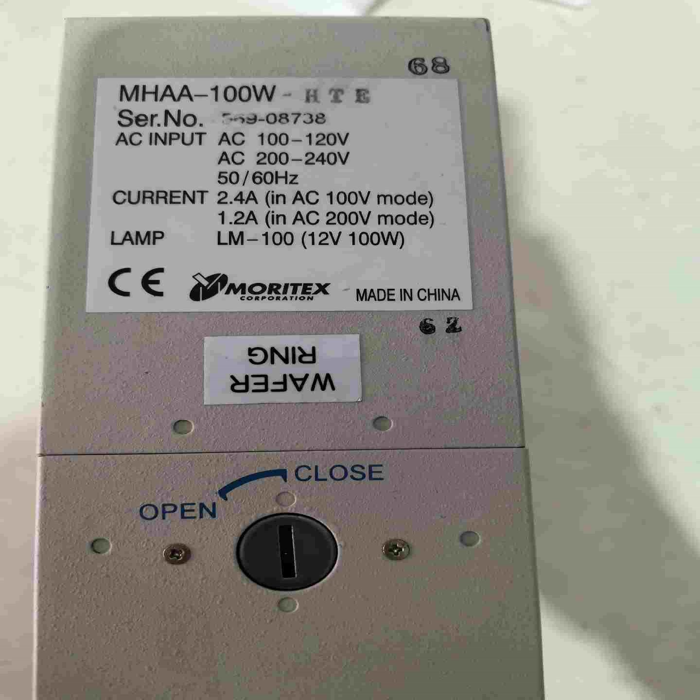 询价MORITEX.100W冷光源检测灯箱MHAA-100