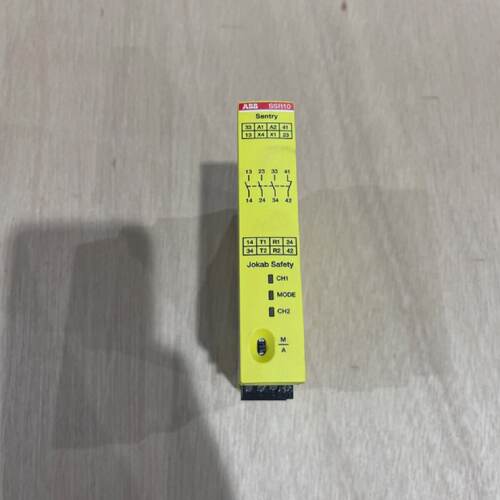 ABB Jokab Sentry SSR10 Safety Relay PN 2TLA010050R0000