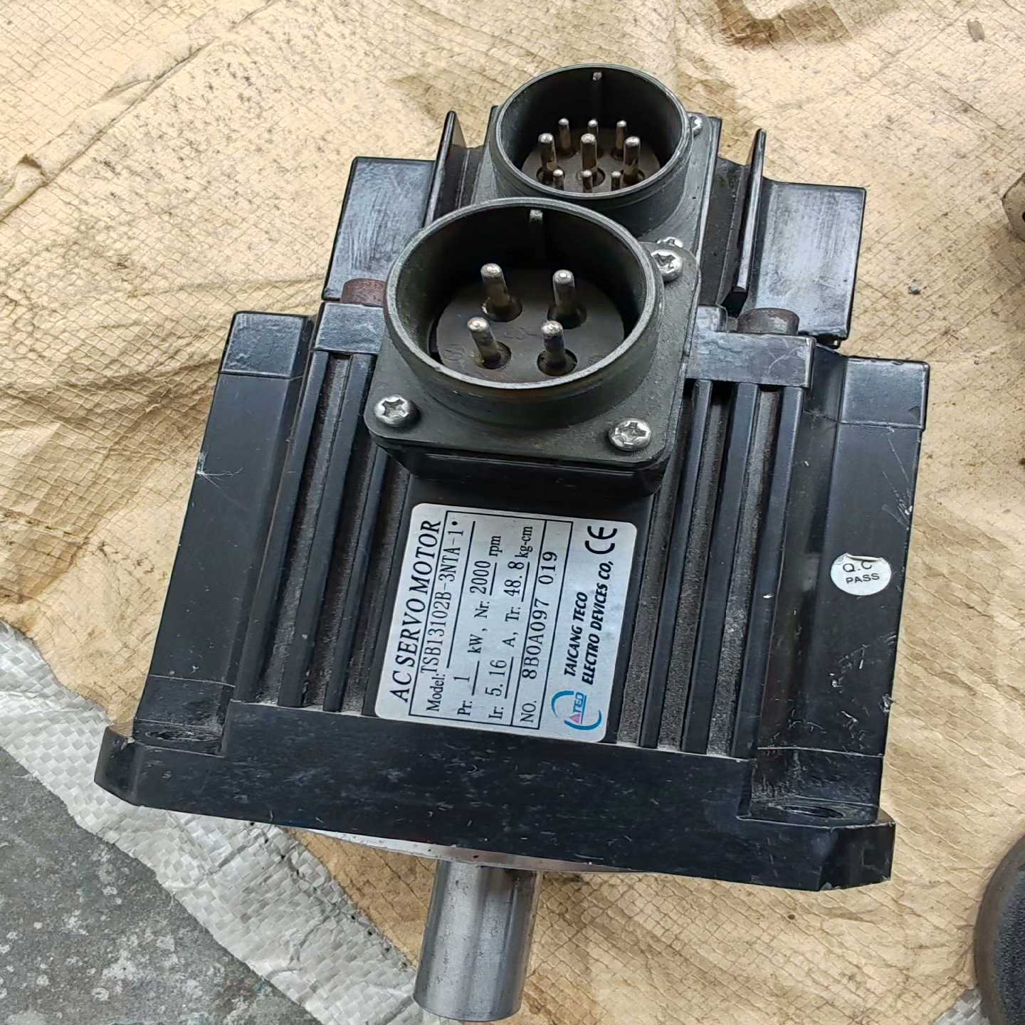 【议价】东元1KW伺服电机TSB13102A-3NFA-1