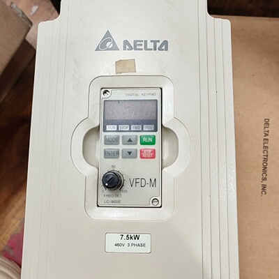 议价Delta Frequency Converter Vfd075m43a 7.5Kw 380V ThreePha