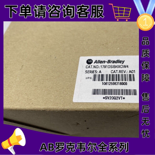 议价1791DS-IB4XOW4罗克韦尔AB控制器正品质量售後无忧1791DS-IB4