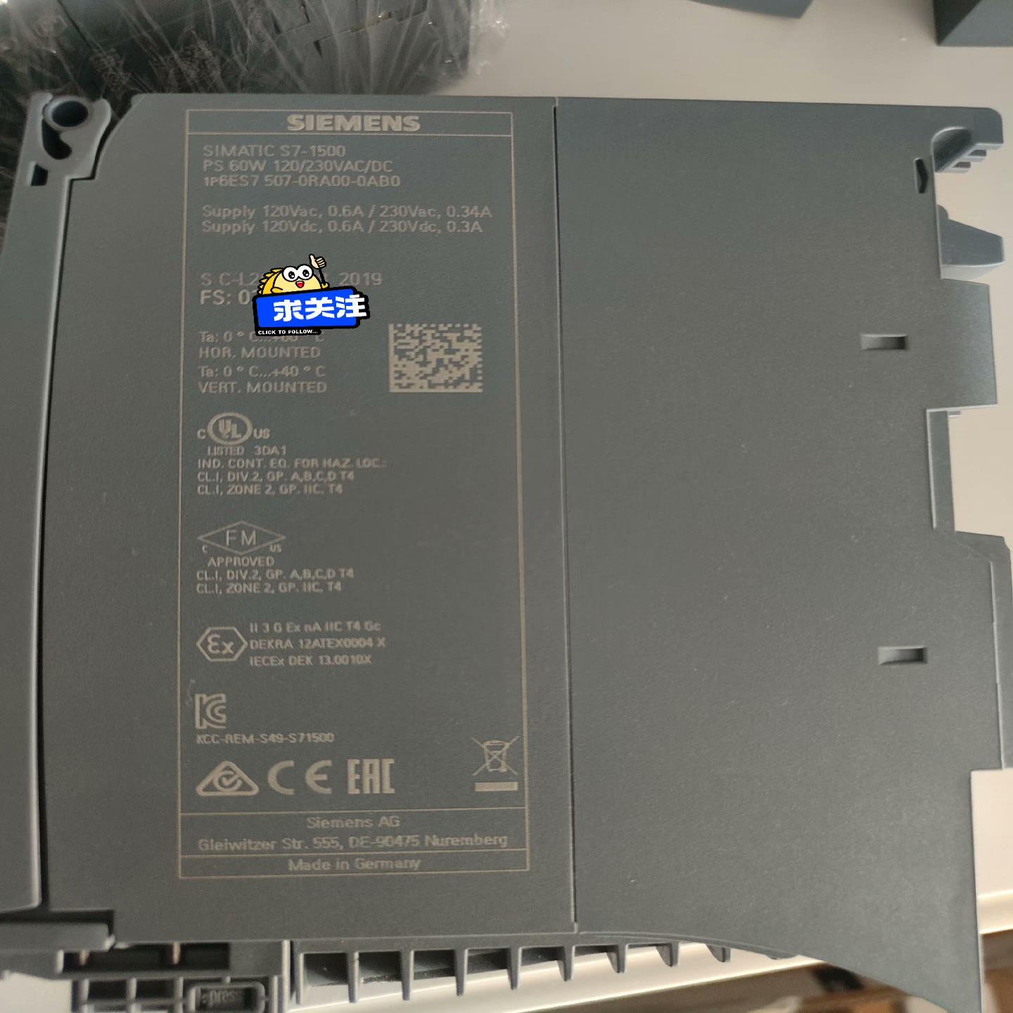 6ES7507-0RA00-0AB0裸机实物图成色很好询价