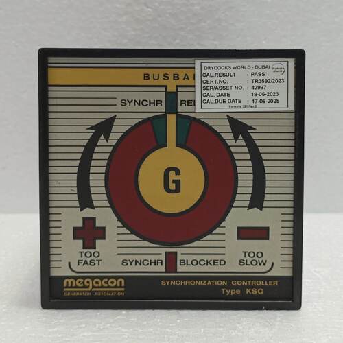 Megacon KSQ331 Synchronization Controller  Generator Automat