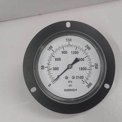 Marsh 0300 psi 02100 kPa Manometro