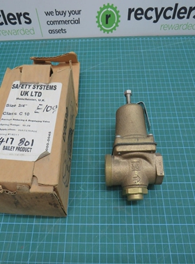 BaileysafetysystemsClassC10Size3/4Pressurereducing&
