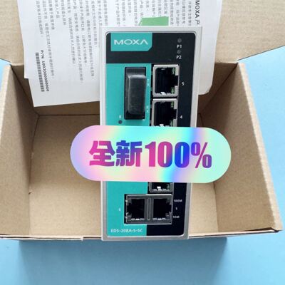 询价摩莎MOXAEDS-208A-S-SC1光7电单模交换机