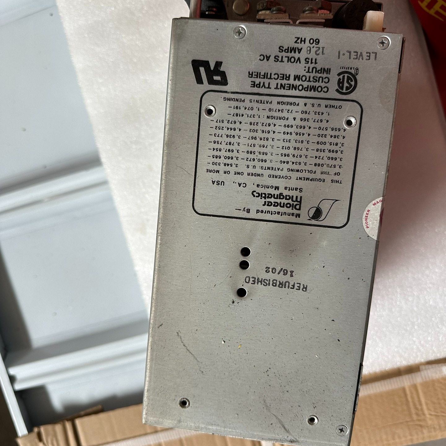 Pioneer Magnetics电源，型号见铭牌，输入11--议价商品