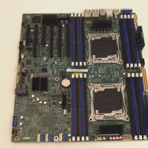 Intel S2600CW2 C612 LGA20113 R3 For XEON DDR4 ECC Dual LAN S