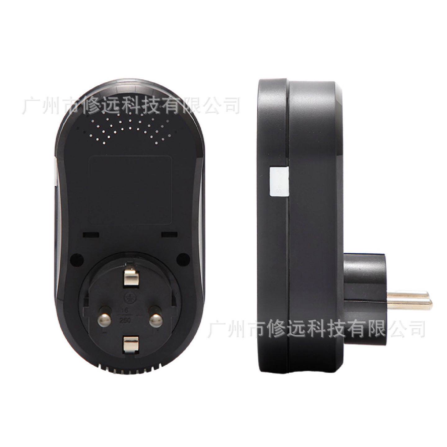 智能数字温度控制器定时开关插座WiFi数显无背光温控器