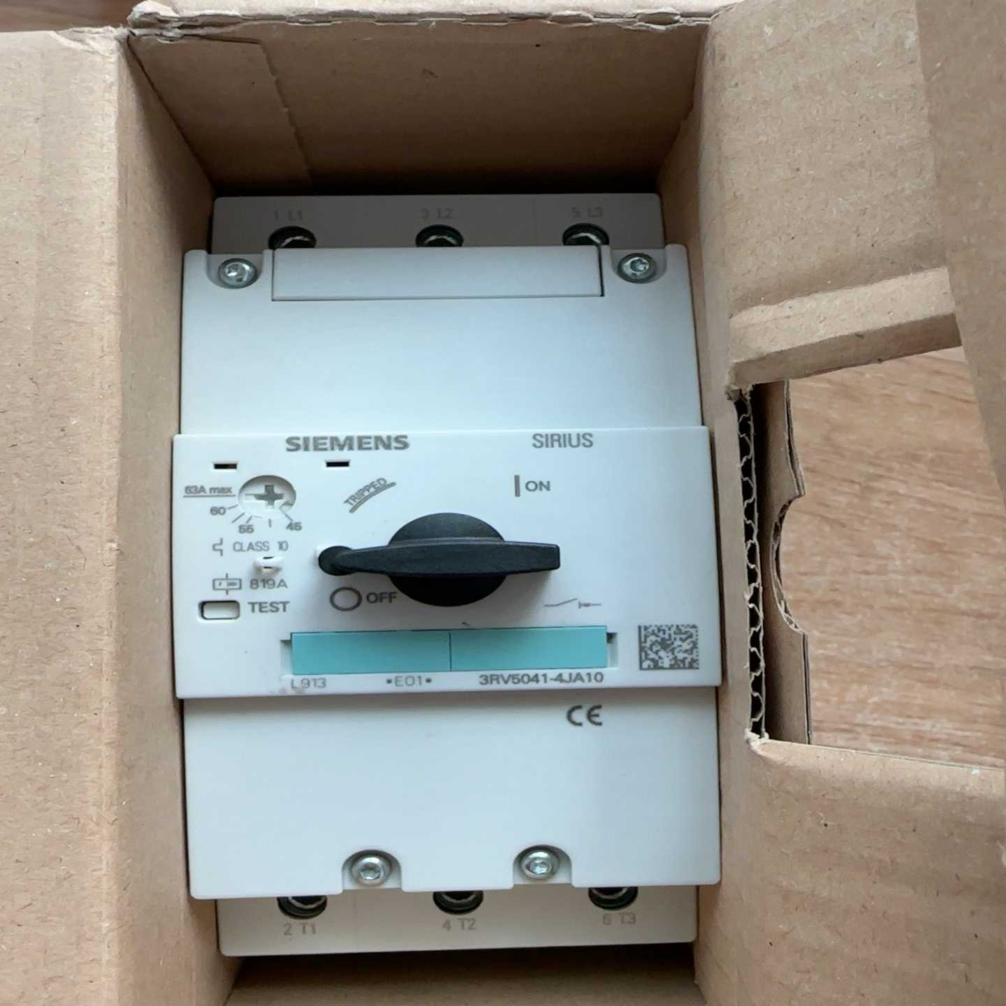 询价西门子3RV5041-4AJ10全新原装正品断路器