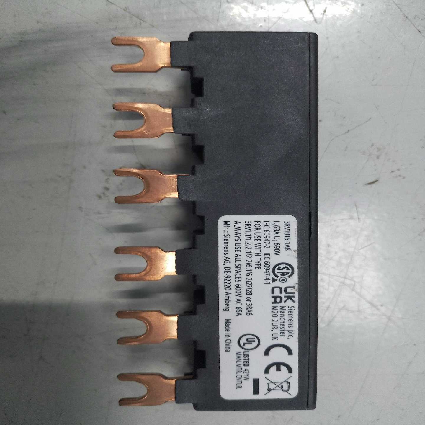 3RV1915-1AB 3相母线 适用于~询价