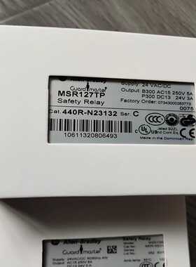 全新AB罗克韦尔安全继电器MSR127TP440R-N23