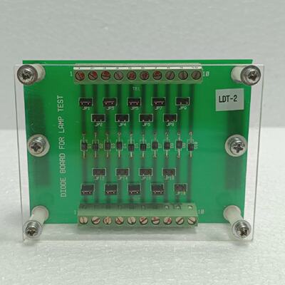LDT2 Lamp Test Diode Board Module DIN Rail Relay Control Pan