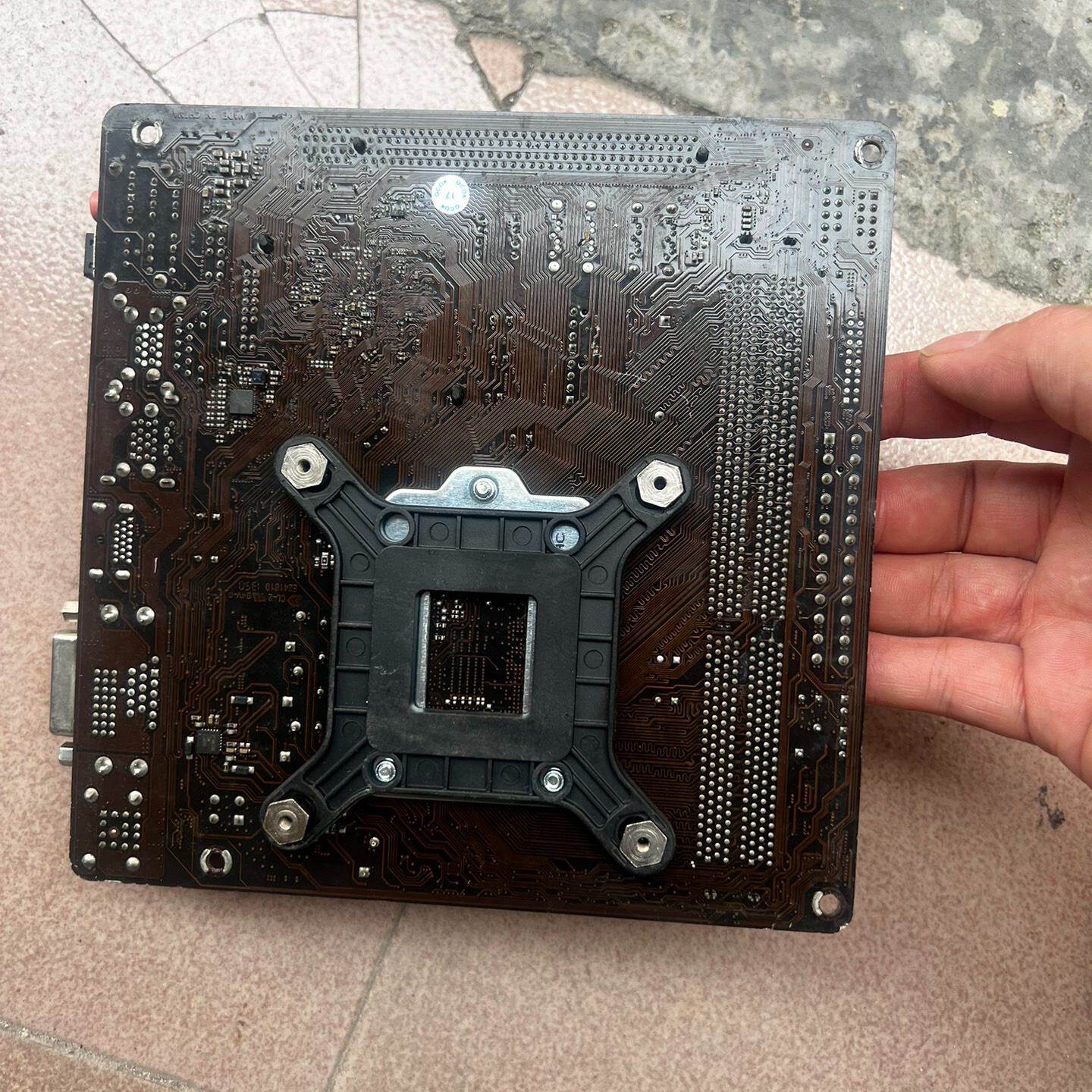 议价主板华擎H81ITX17x17cm没有挡板了单议价