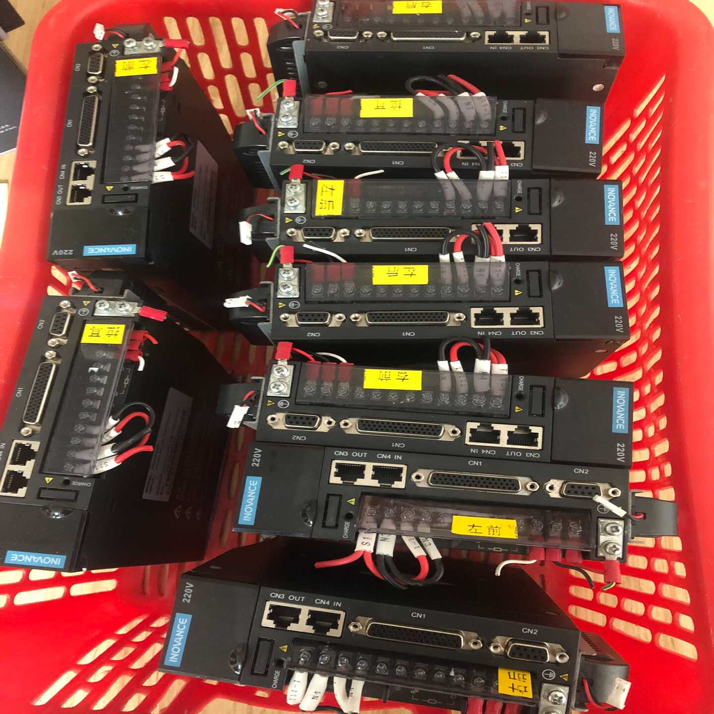 汇川总线伺服400w套装，IS620NS2R8I电机MS1H议价