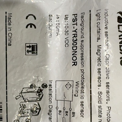 议价兰宝光电传感器PSTYR30DNOR工作电压1030