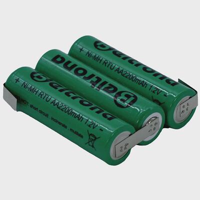 Beltrona BELRTU3AAZ Battery Pack 3x AA NiMH 3.6V 2200mAh ZSo