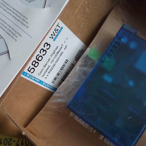 供应W&T全新Com Server Highspeed lsolated 10/100BaseT 58633*