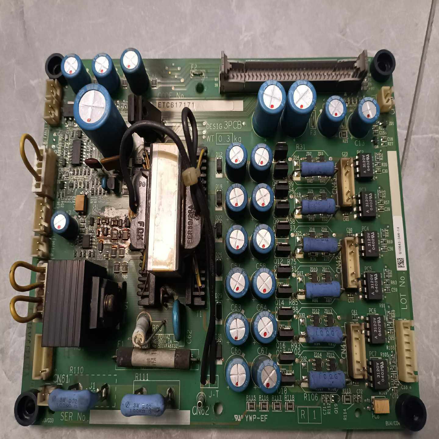 ETC617171安川变频器45KW电源板驱动板主板ETC6~询价,电子元器件市场,其它元器件,淘宝优惠券,粉丝福利购,淘宝优惠卷