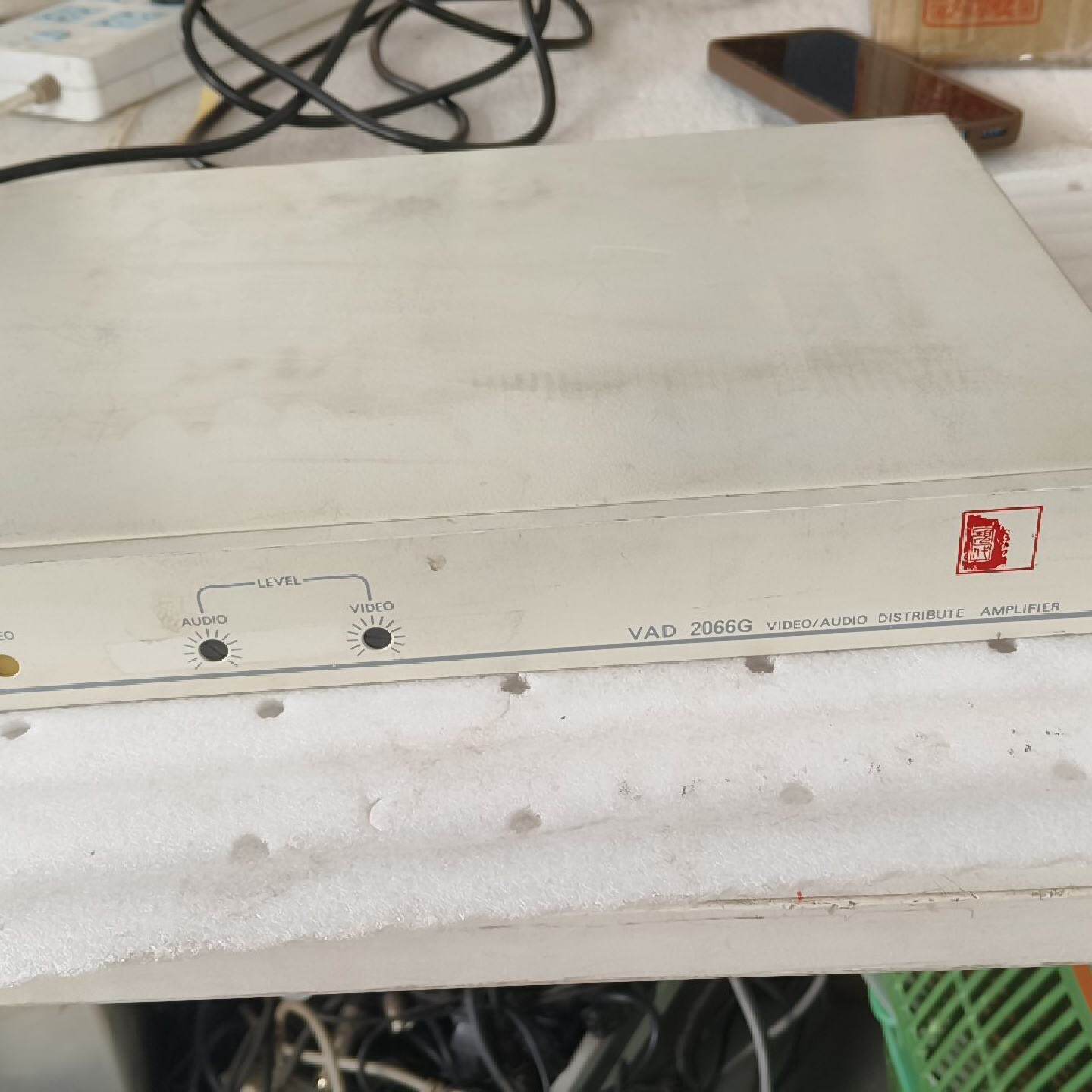 VAD 2066G音视频分配放大器，件，成色还可以，外壳议价