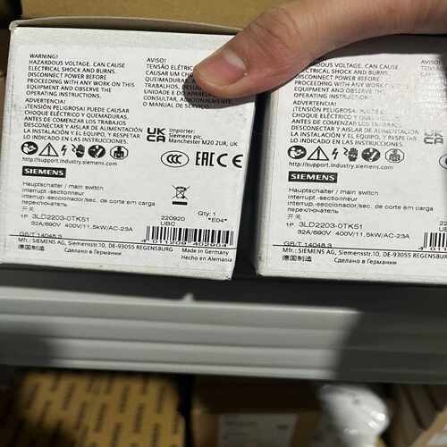 隔离开关3LD2203-0TK51。询价