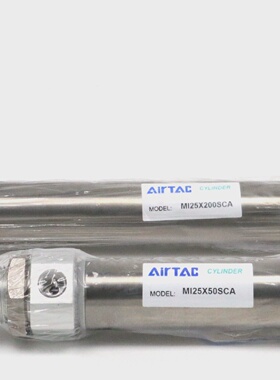AirTAC原装亚德客气缸MI25X80SCAMI25X100SCAMI25X125SCA