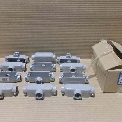 New Box of 12 Madison LT75CB 34 Combination Conduit Bodies T