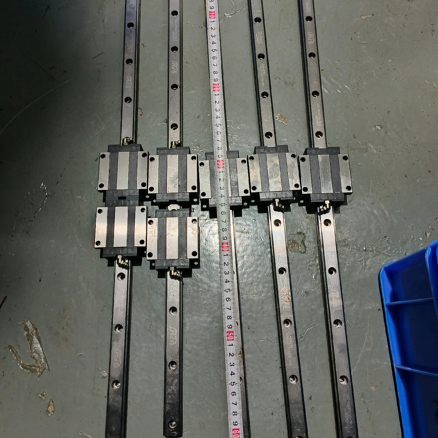 MSA20E银泰PMI二手直线导轨滑块法兰型导轨720
