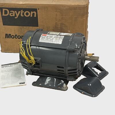 Dayton2N982H工业电机2惠普1750RPM3相230460VODP1824T