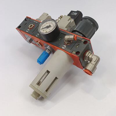 Filtre Rgulateur Pneumatique Mtal FR10020 Avec V3V100  PA100