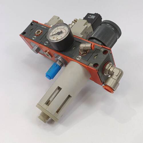 Metal Work Pneumatic FR10020 Filter Regulator W V3V100  PA10