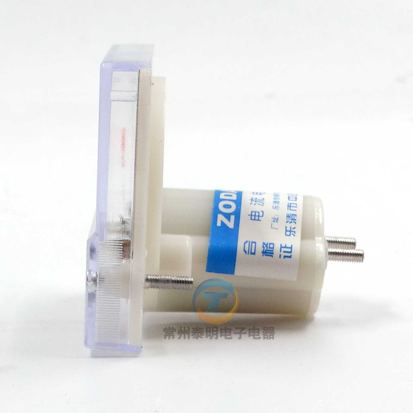 85C1机械指针式220V直流10a电流表20a表头5QA单相30A小型1a仪表50