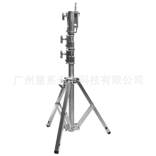 直销高品质灯光摄影器材小矮腿魔术腿不锈钢灯架
