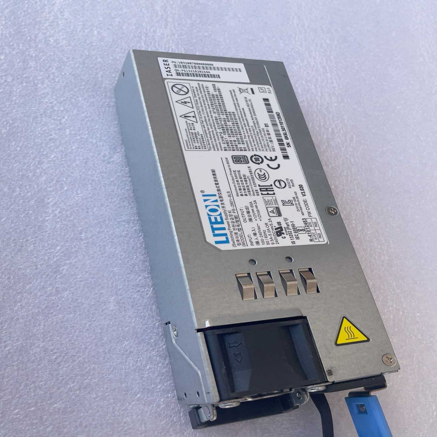 光宝 PS-2801-6LS 800W 长城服务器冗余电源议价产品