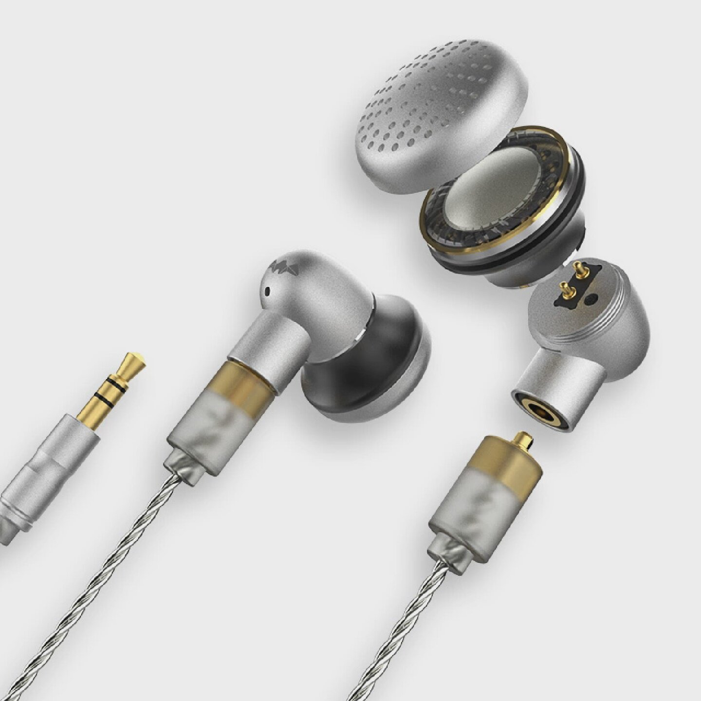 小蝙蝠M3模块耳机平头塞高音质动圈舒适3.5插头入门有线HiFi耳塞