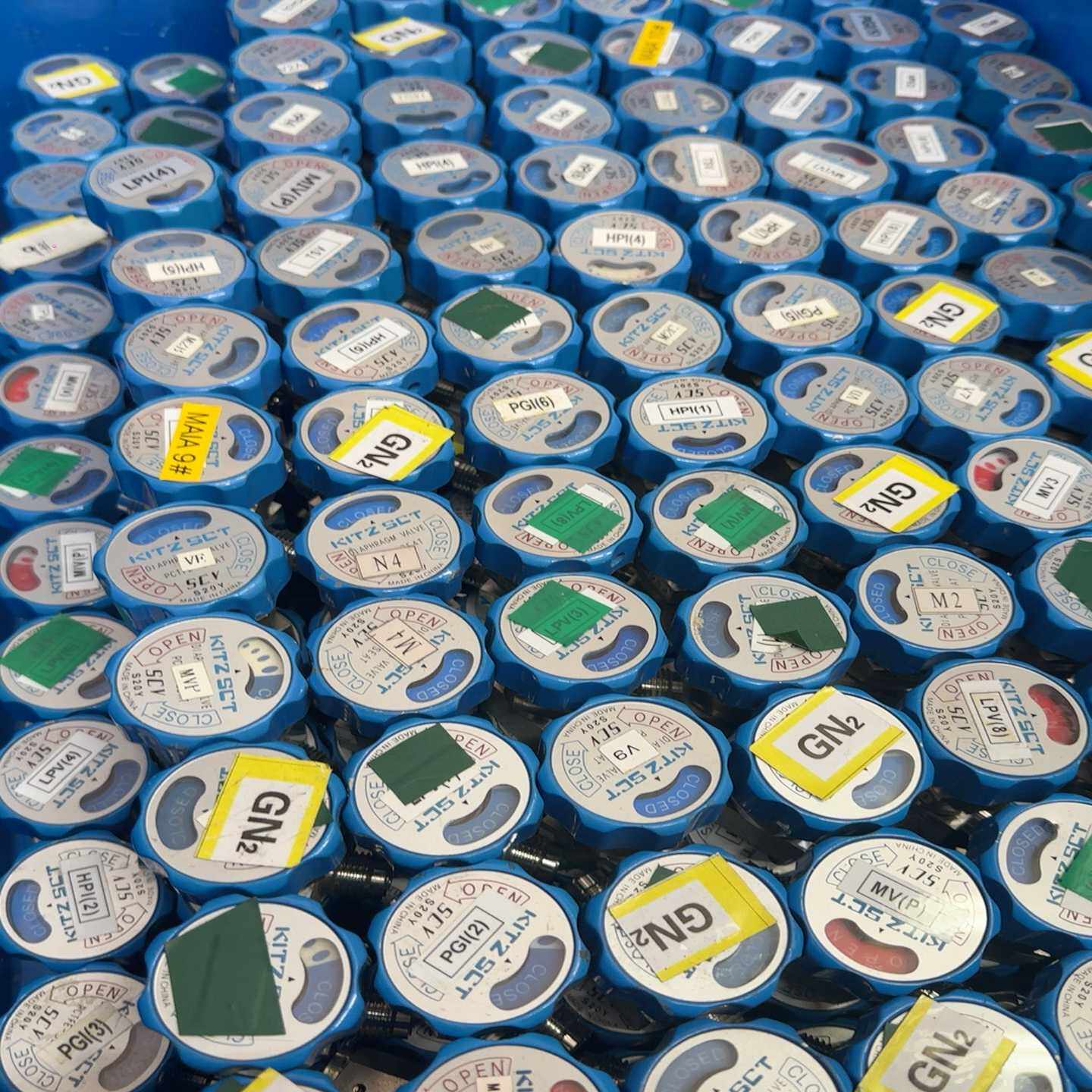 KITZSCT316L手动隔膜阀1/4双公头公母--议价商品