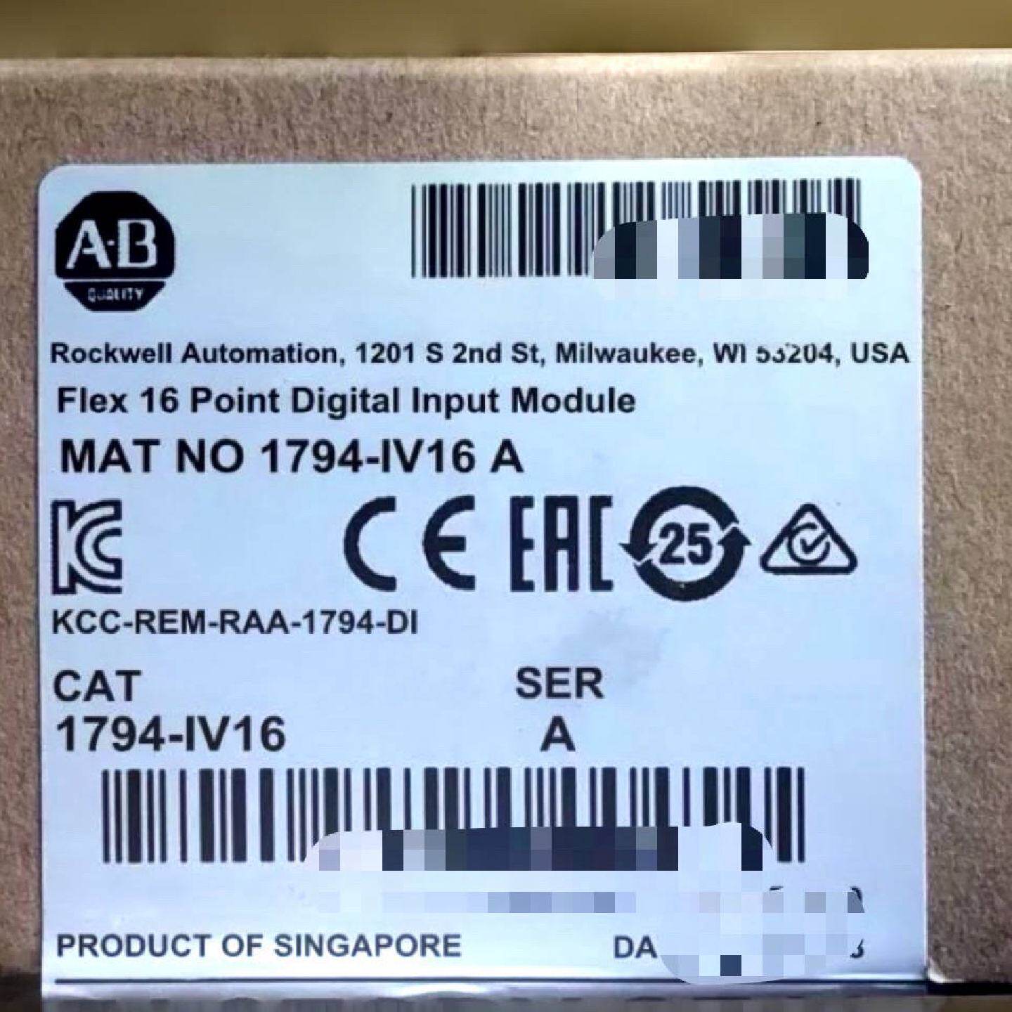 1794IV16全新AB原装PLC现货议价