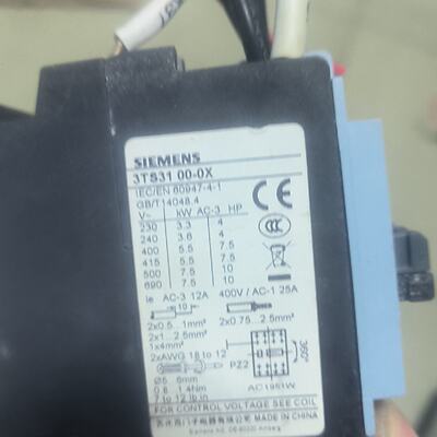 溢价-交流接触器3TS3100一0X12A29个
