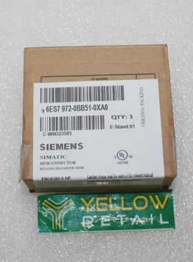 西门子6ES7972-0BB51-0XA0SIMATICDP总线连接器适用于PROFI