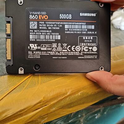 议价的一个860EVO500GB固态硬盘包好无技议价