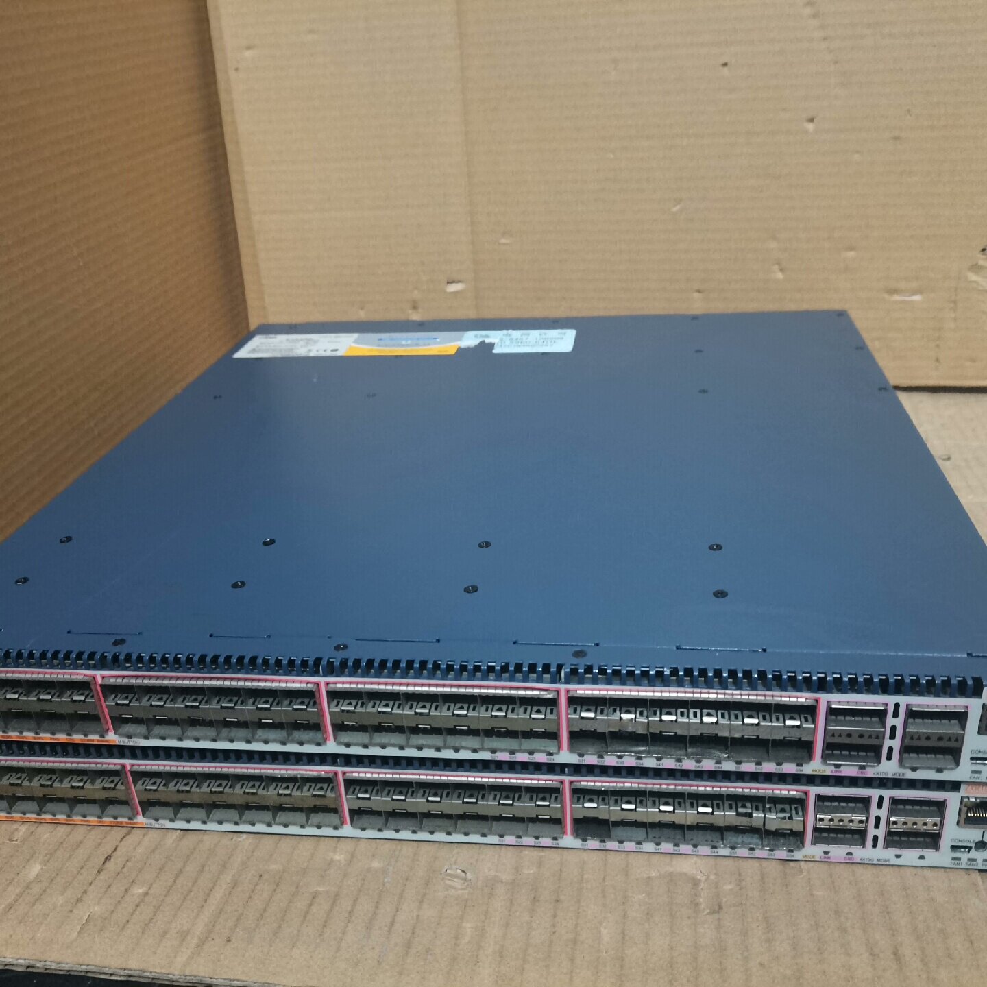 万兆光口中兴5960-64DL万兆交换机。双电源。实物-议价